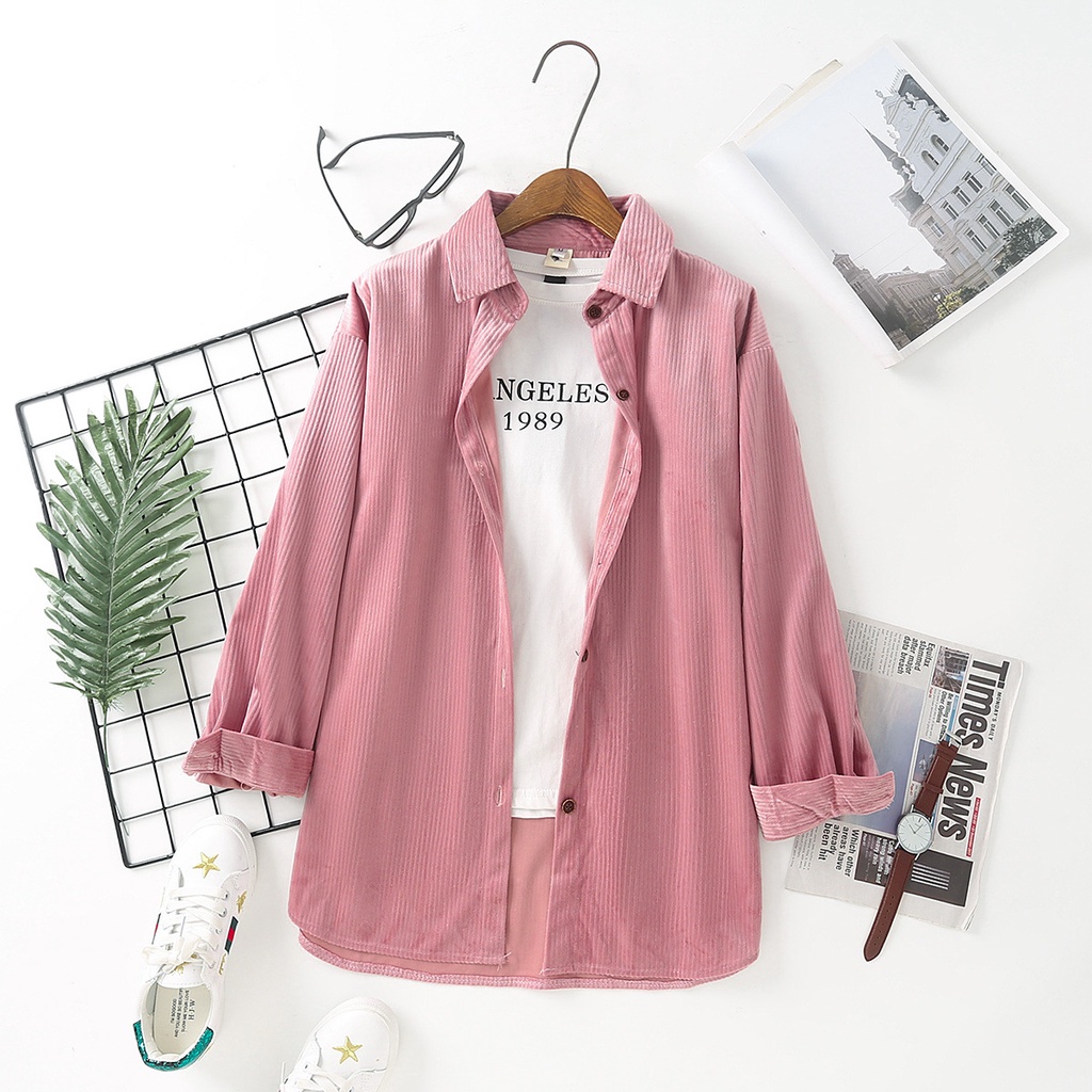 Áo Sơ Mi Dài Tay Phong Cách Cổ Điển Thanh Lịch Dành Cho Nữ