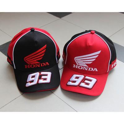 Mũ lưỡi trai thêu hình Honda 93 hợp thời trang 2018