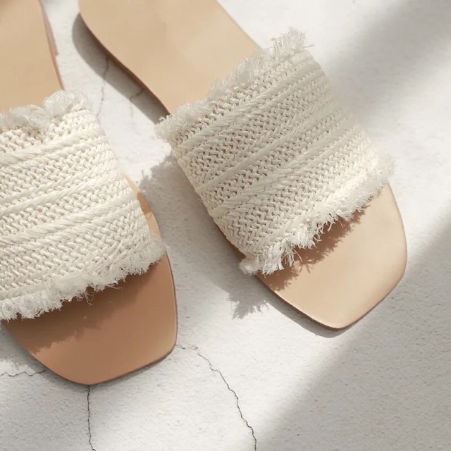 Straw Sandals