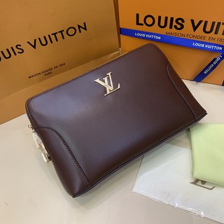 Clutch Cầm Tay Nam Cao Cấp Louis Vuitton VLV16 - Hàng Hiệu Siêu Cấp
