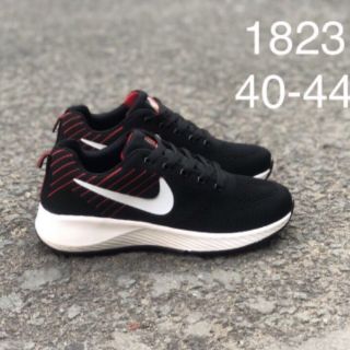 Giày nam full đen tập gym đi chơi