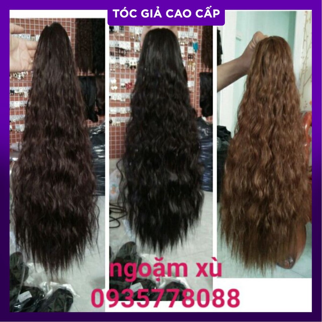Tóc ngoặm xù cao cấp hình tự chụp