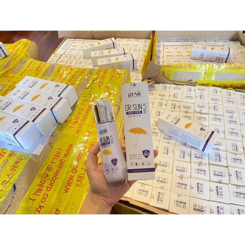 Kem Chống Nắng Dr Sun Milk Genie - Chai 100ml