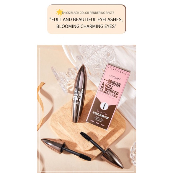 Mascara 4D chống thấm nước không nhòe uốn cong làm dày và dài mi
 | BigBuy360 - bigbuy360.vn