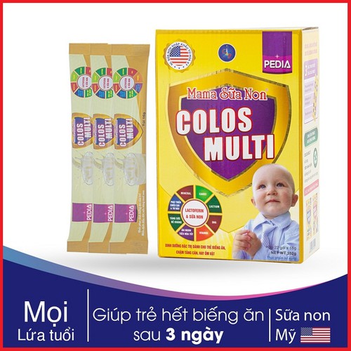 Sale Bán lẻ Mama Sữa Non Colos Multi Pedia hộp 352g