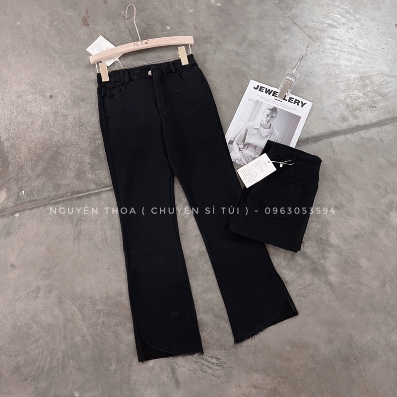 2003-2# Quần Jean Giấy Xẻ Vạt | BigBuy360 - bigbuy360.vn