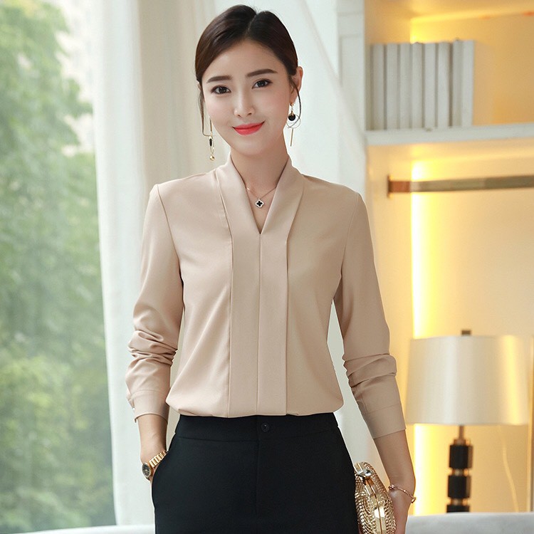 (HÀNG CÓ SẴN) ÁO SƠ MI DÀI TAY CÔNG SỞ ( CHẤT LỤA COTTON CAO CẤP)