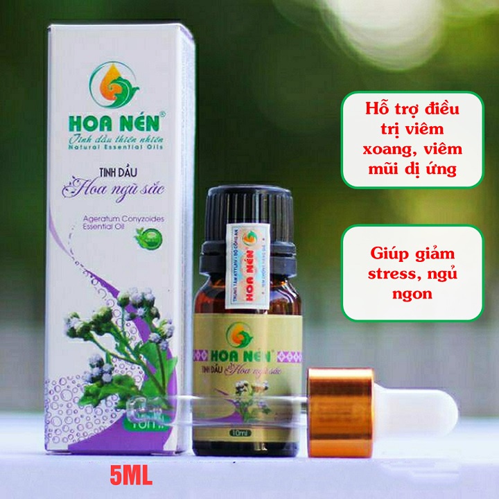 Tinh Dầu Hoa Ngũ Sắc Hoa Nén 5ml - Tinh chất từ thiên nhiên