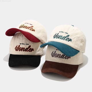 Mũ Lưỡi Trai unisex Thêu Chữ Wonder