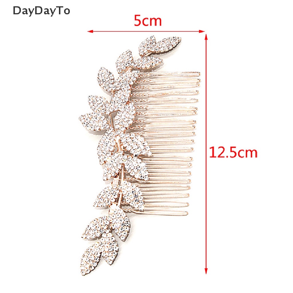 Lược Cài Tóc Đính Đá Thời Trang Dành Cho Nữ