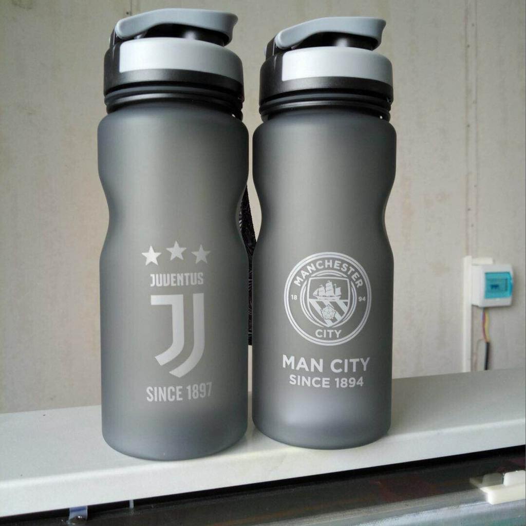 Bình Nước Thể Thao Juventus, Barcelona, Real Madrid, Arsenal, Chelsea, Manchester City, Manchester United, Liverpool