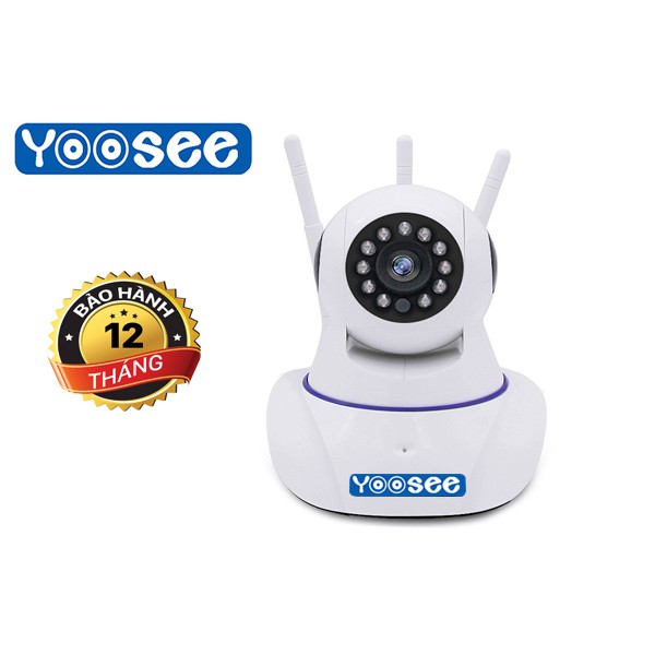 Camera Yoosee 3 Râu Xoay 360 độ 2.0Mpx  Siêu Nét Kèm Thẻ Nhớ Chuyên Dụng 128Gb | BigBuy360 - bigbuy360.vn