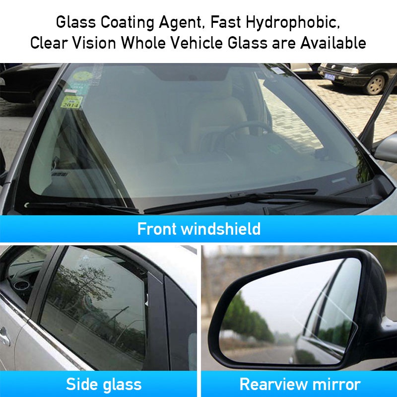 SEAMETAL Dung Dịch Phủ Kính Chắn Gió Xe Hơi Chống Nước Mưa 50ml Tiện Dụng