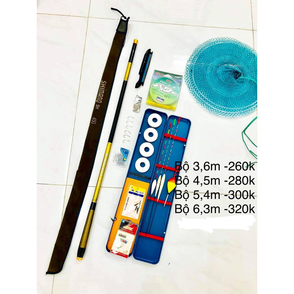 Combo cần tay shimano 5H siêu rẻ