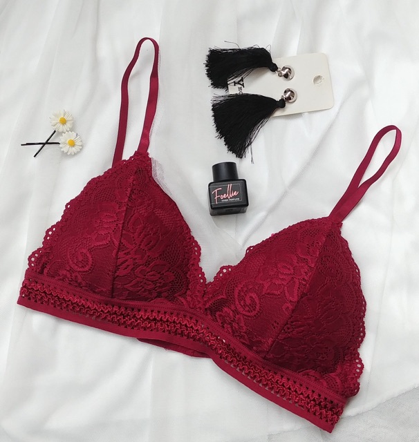 ÁO BRALETTE HOẠ TIẾT XOẮN