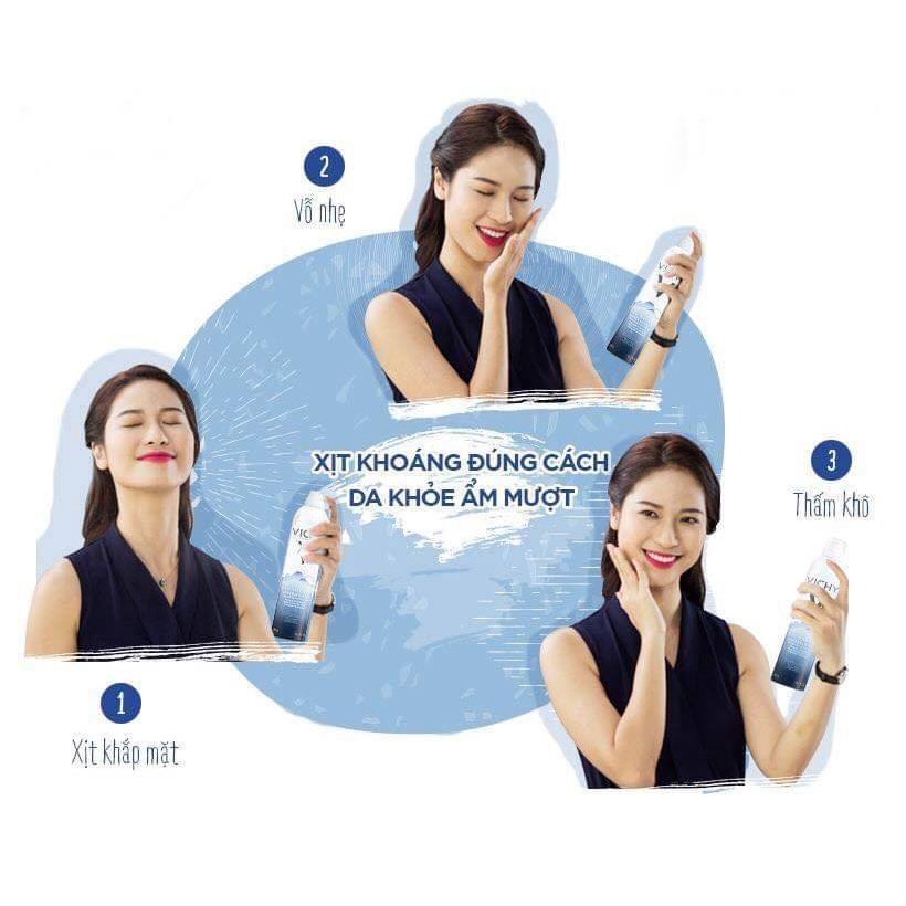 [Công Ty, Tem Phụ] Nước Xịt Khoáng Dưỡng Da Vichy-[COCOLUX]