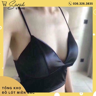 Áo Bra Lụa Phi Bóng 8 Nấc Cài Siêu Hot 264