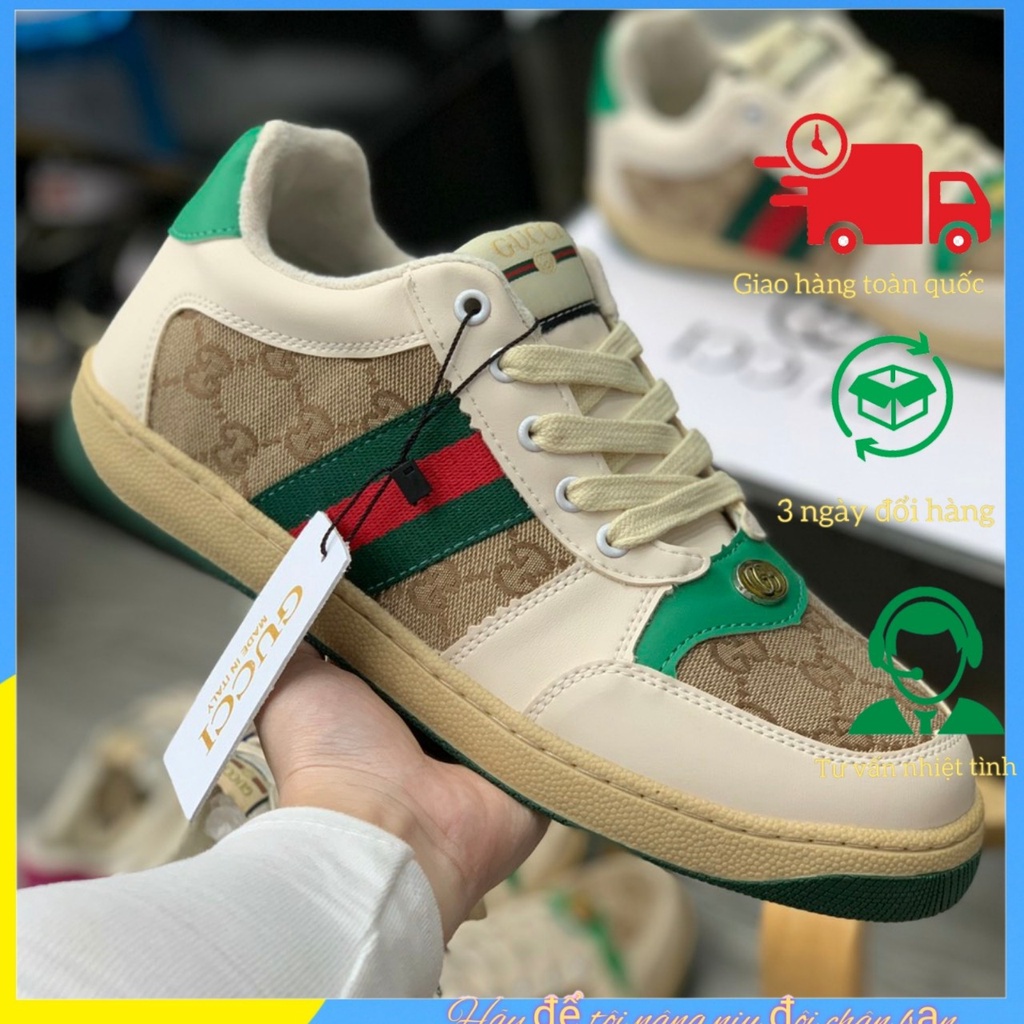Giày thể thao sneaker[ĐẲNG CẤP] GC sơn tùng xanh 3 vạch đẹp và chất cho nam và nữ JDSNEAKER | BigBuy360 - bigbuy360.vn