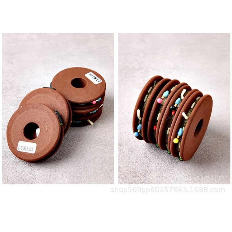 Bộ dây trục câu đơn câu đài buộc sẵn cước câu cá tàng hình đủ kích cỡ, thẻo câu đa năng