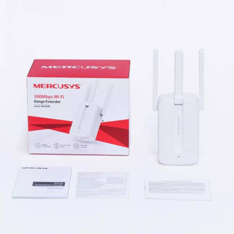 [Bản Chính Hãng]Kích sóng wifi 3 râu MERCUSYS MW300RE | BigBuy360 - bigbuy360.vn