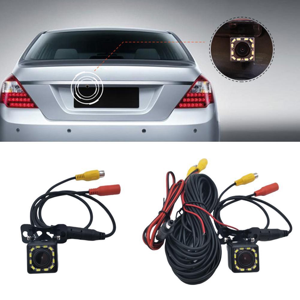 Camera Lùi Hồng Ngoại 12 Led Trợ Sáng, Độ Phân Giải HD, Chống Nước, Tầm Nhìn Ban Đêm 170 Độ Cực Rộng