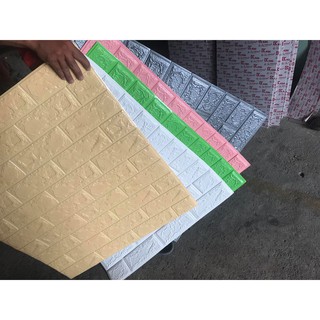 [ Sả kho ]SỈ LẺ GIẤY DÁN TƯỜNG 3D KHỔ LỚN 70X77 CÁCH ÂM CÁCH NHIỆT HÀ NỘI
