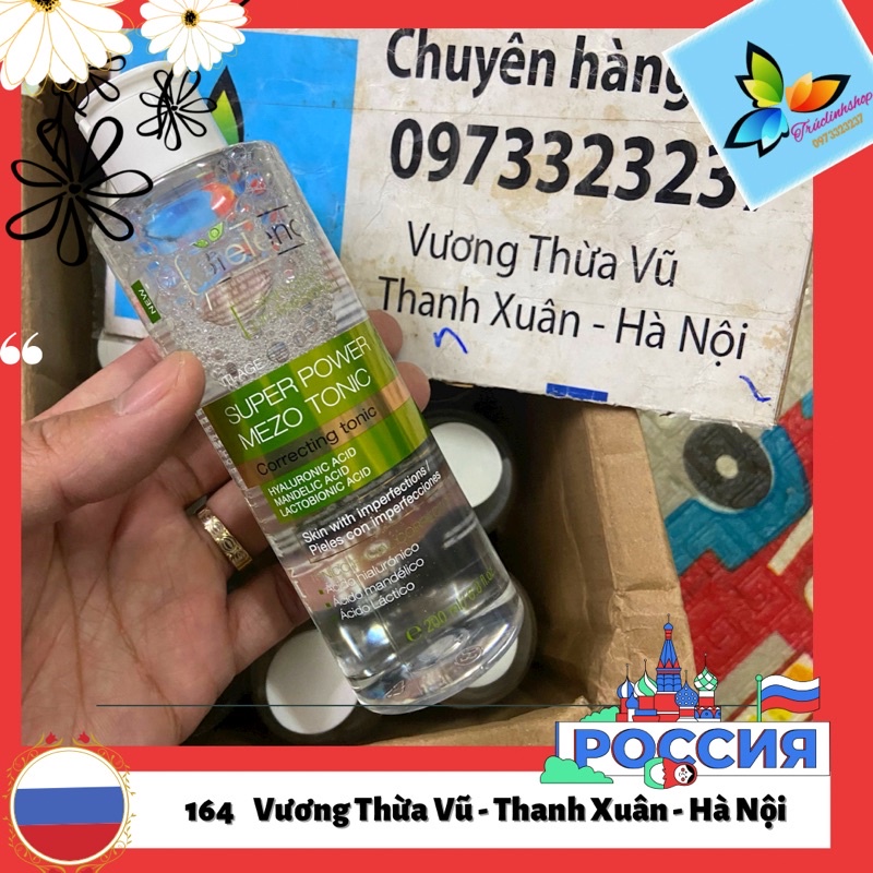 Nước hoa hồng bielenda cho da dầu mụn se khít lỗ chân lông 200ml ba lan