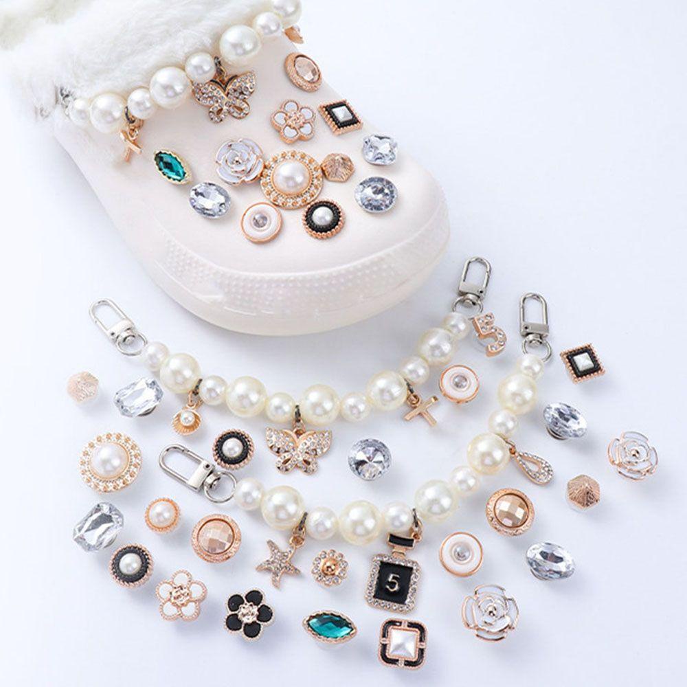 Kẹp Giày Lấp Lánh Dành Cho Nữ|Phụ Kiện Chăm Sóc Và Chăm Sóc Giày Dép Charms