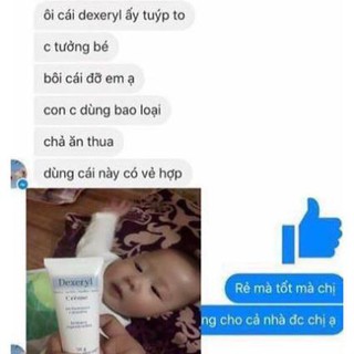 (Cam kết chính hãng)Kem nẻ Dexeryl creme Pháp cho bé 250ml