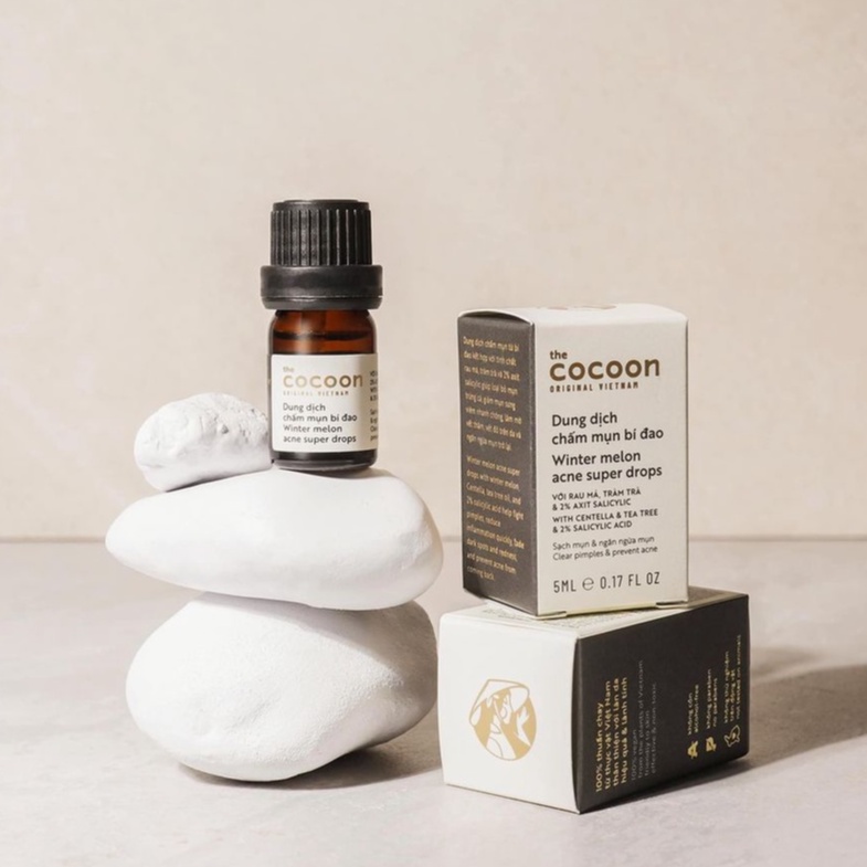 Dung dịch chấm mụn bí đao Cocoon 5ml giảm mụn giảm viêm ngăn ngừa mụn | BigBuy360 - bigbuy360.vn