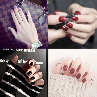 Set of 24 Pretty Candy Colors False Nails