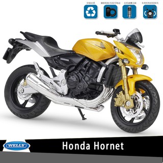Welly Welly Honda Honda Hornet Hợp Kim Được Ủy Quyền Xe Máy Mô Hình 1: 18 Bộ Sưu Tập Máy Nặng Trang Trí Bé Trai Quà Tặng Sinh Nhật Mô Hình Xe Ô Tô