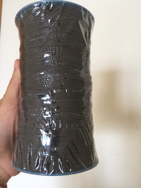 Cuộn dây thun co giãn màu đen mau nâu hàng loại 1