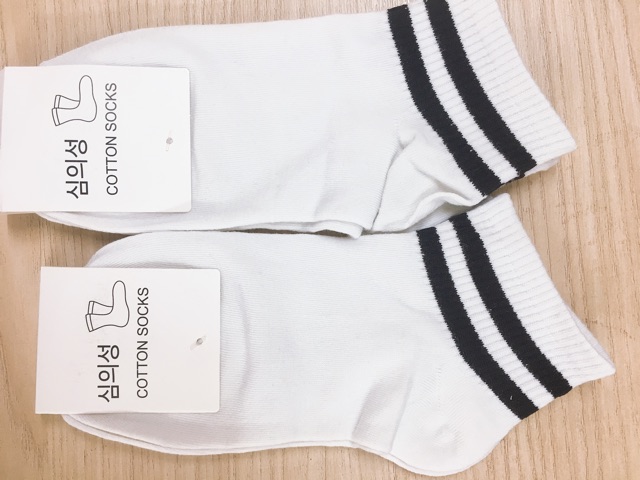 [HUYBAAA5K giảm 5k Đơn Hàng 150k] Tất/Vớ Kẻ Cổ Hàn Quốc Chất Liệu Cotton Mềm Tất Nữ Giá Rẻ - SET 5 đôi