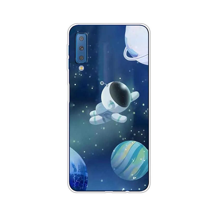 Ốp Điện Thoại TPU Dẻo In Họa Tiết Độc Đáo Thời Trang Cho Samsung Galaxy a7 2015 a7 2016 a7 2017 a7 2018