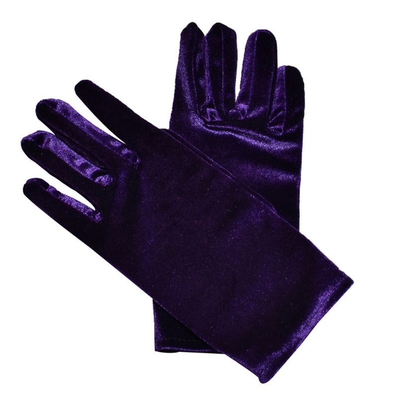 Đôi Găng Tay Nhung Ngắn Chống Nắng Cho Cô Dâu Nhảy Múa