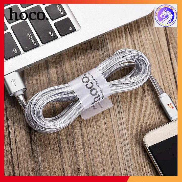Cáp Sạc Nhanh Type C Có Báo Đèn chính hãng hoco UPL12