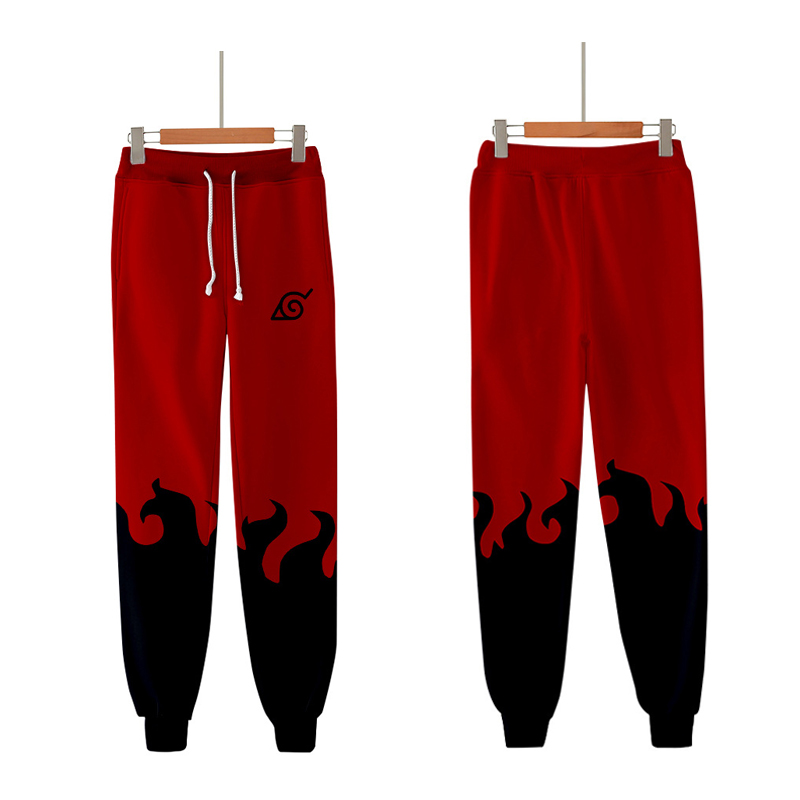 Naruto Akatsuki 3D Printed Track Pants Itachi Uchiha Boys Student Anime Naruto Cosplay Sweatpants Plus Size Men Women Trousers