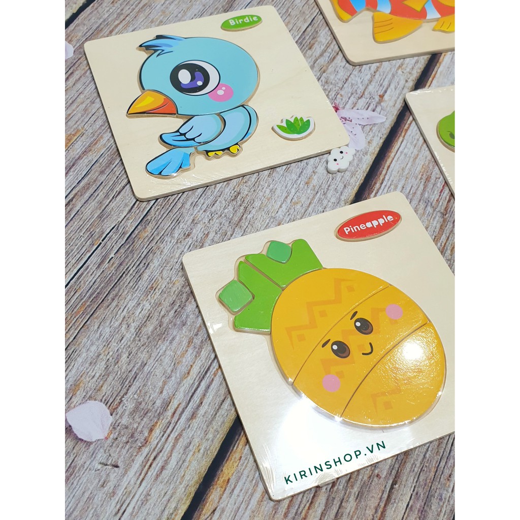 Tranh Ghép Hình Nổi 15*15 (MẪU NGẪU NHIÊN)