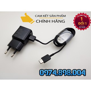 TRỌN BỘ SẠC+ CÁP SAMSUNG GALAXY CHÍNH HÃNG, DÙNG TỐT CHO CÁC DÒNG MÁY HỖ TRỢ SẠC NHANH, CHUẨN USB TYPE-C
