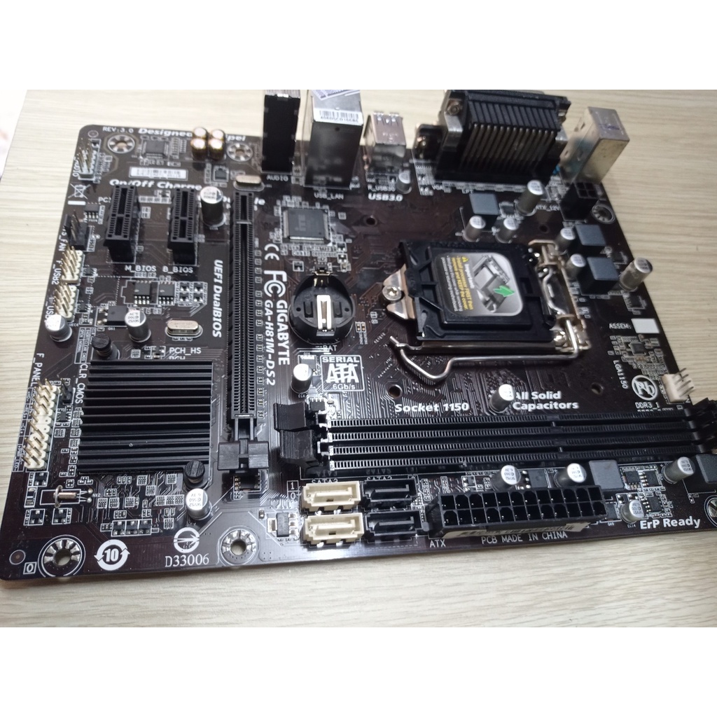 Main Gigabyte H81M-DS2 H81 Giga