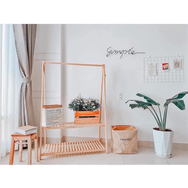 Kệ Treo Quần Áo Chữ A 2 Tầng