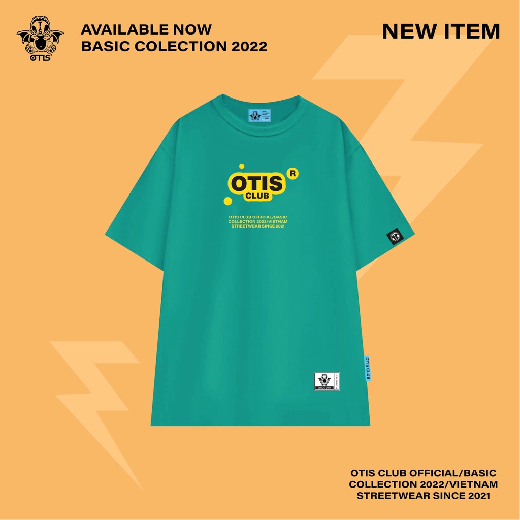 ÁO THUN TAY LỠ COTTON LOCAL BRAND OTIS CLUB- TEE COLECTION