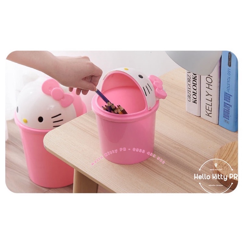 Thùng rác 3D Hello Kitty