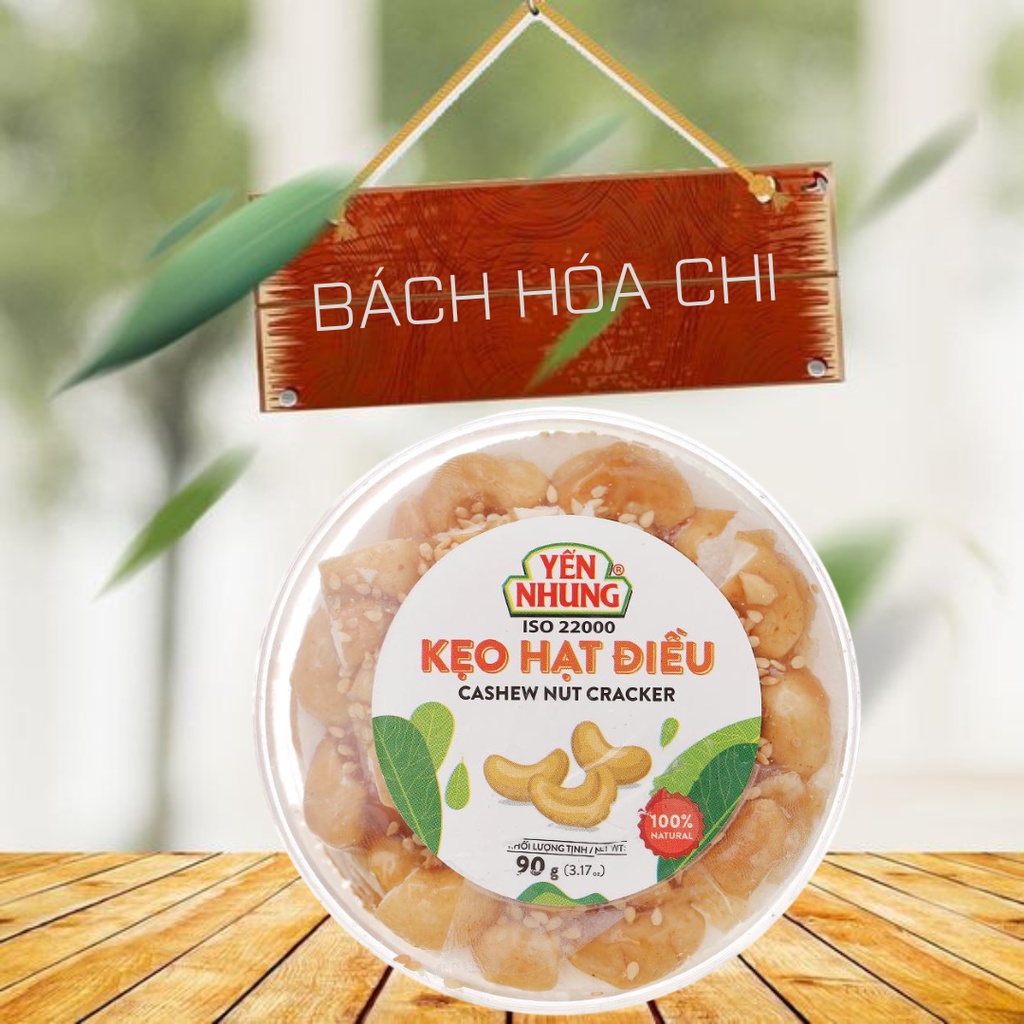 Kẹo hạt điều Yến Nhung hộp 90g