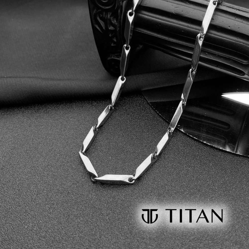 Dây chuyền nam nữ sợi thanh mảnh, vòng cổ unisex titan cặp đôi đeo rất phù hợp Titan Shop màu bạc không gỉ