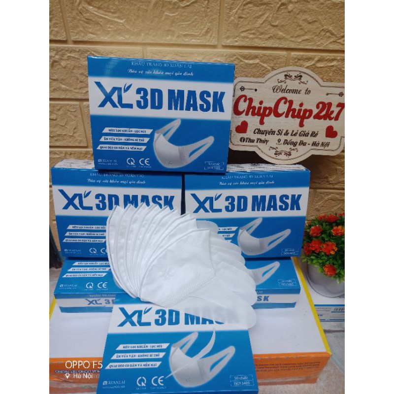 (Chính hãng) Hộp khẩu trang 3D mask Xuân Lai công nghệ Nhật | BigBuy360 - bigbuy360.vn