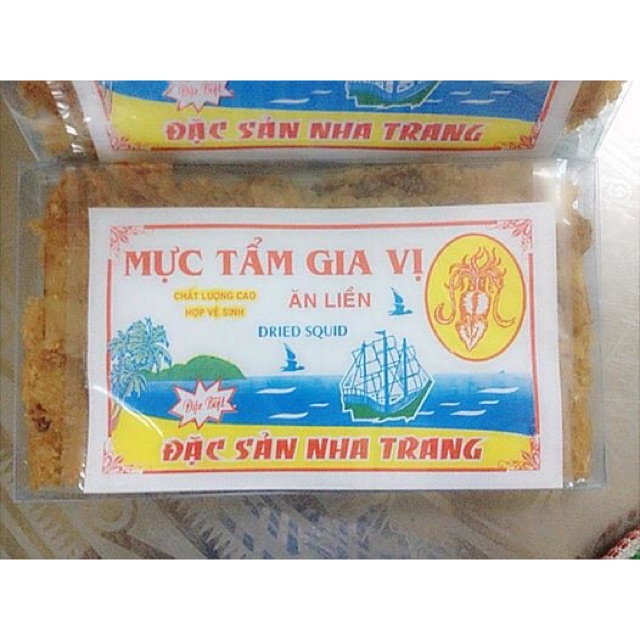 (Sĩ)- Mực tẩm Nha Trang đặc biệt