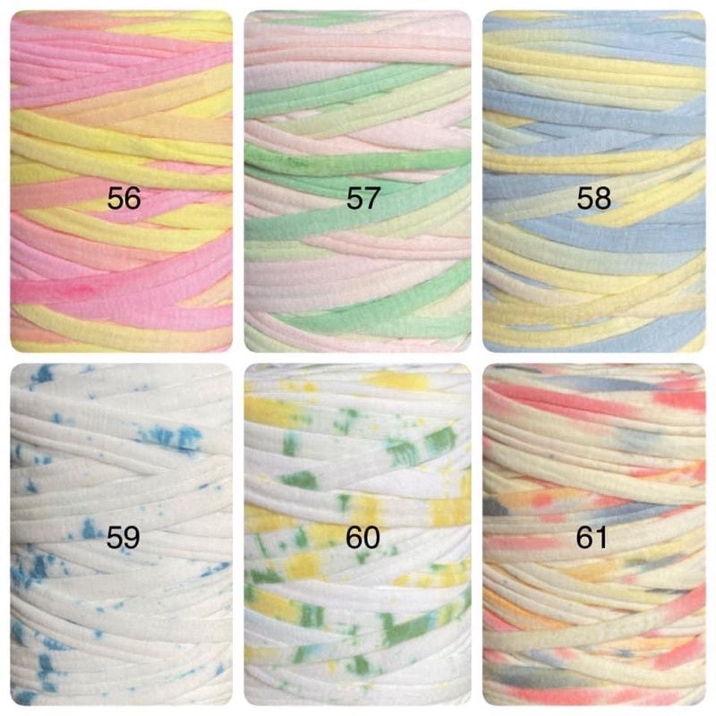 Combo 10 cuộn Sợi Vải màu loang Craftyarn VN