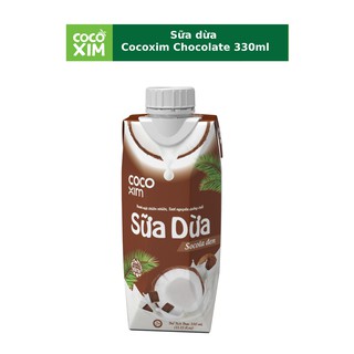 Sữa Dừa Cocoxim socola 330Ml combo 6 hộp